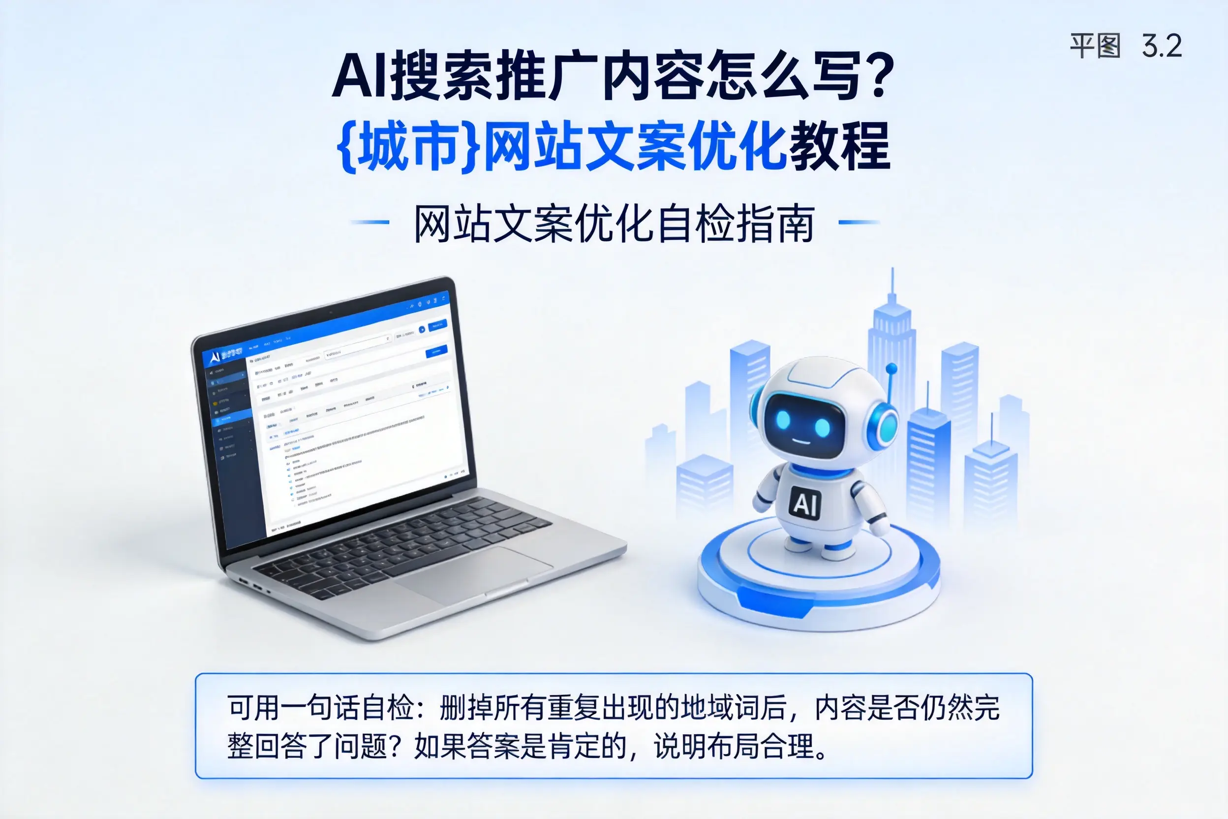 AI搜索推广内容怎么写？怒江网站文案优化教程