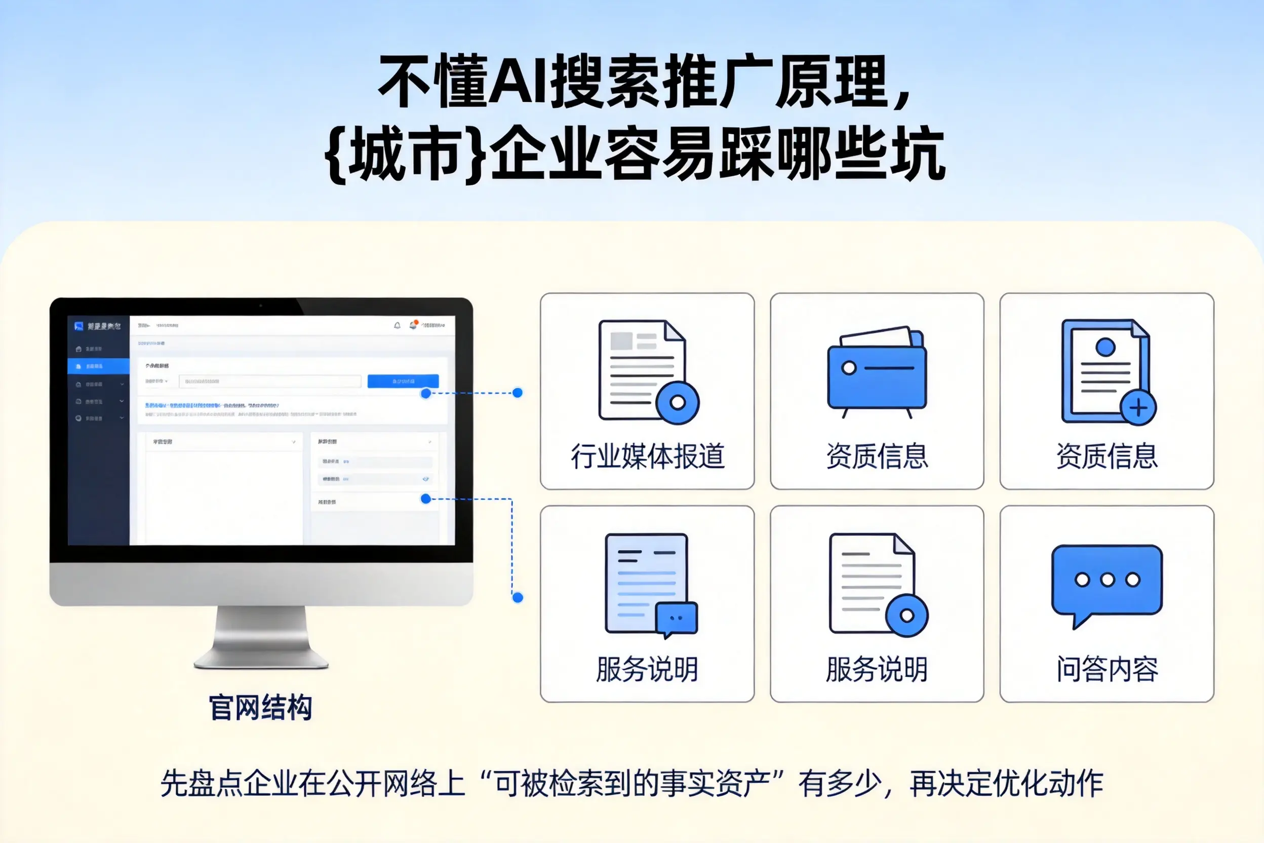 不懂AI搜索推广原理，怒江企业容易踩哪些坑