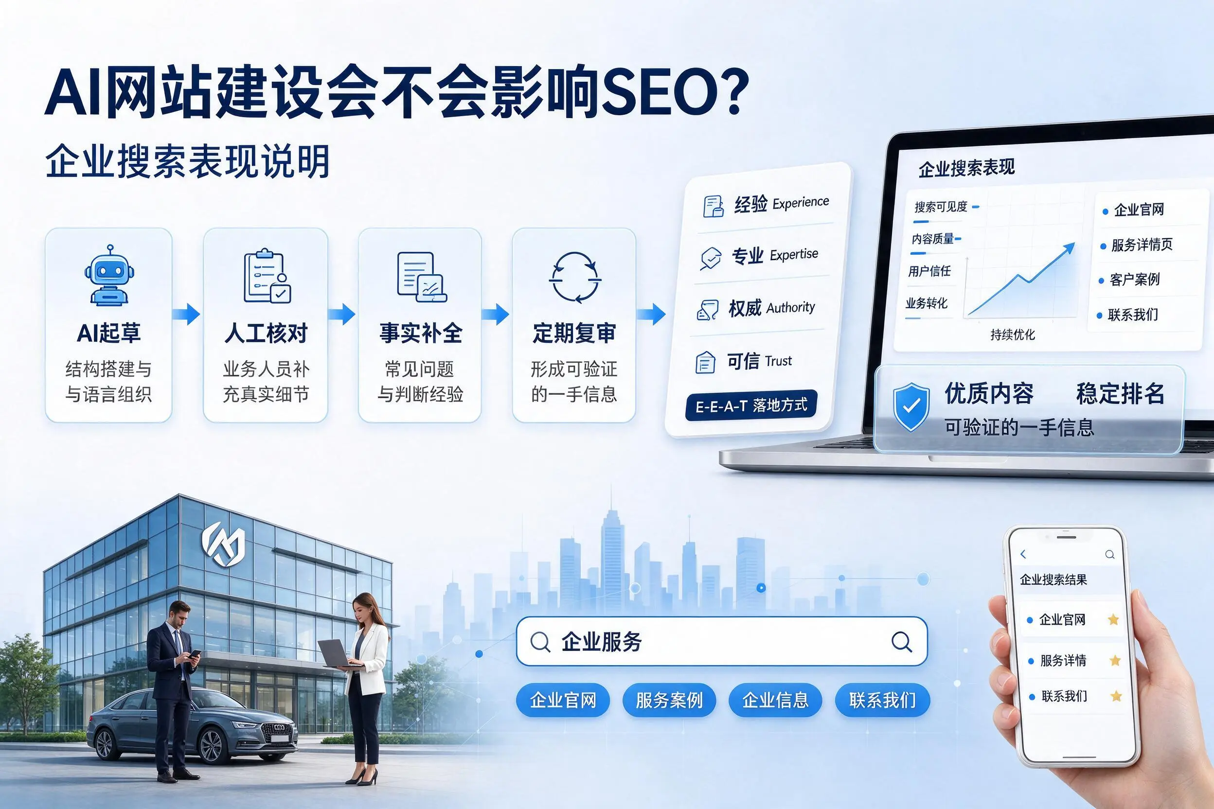 AI网站建设会不会影响SEO？怒江企业搜索表现说明